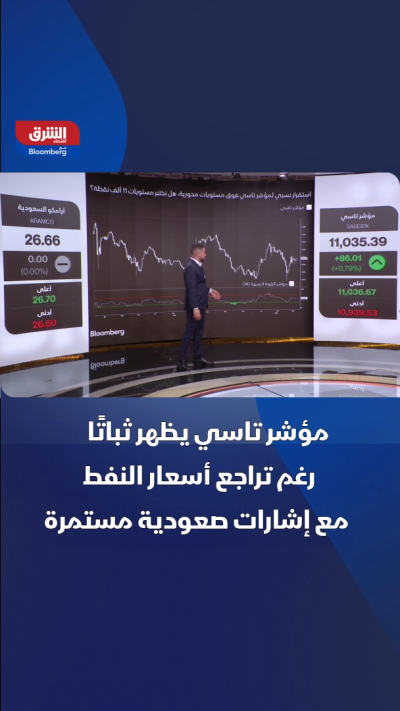 📊 مؤشر سوق الأسهم السعودية "تاسي" يظهر ثباتاً رغم تراجع...