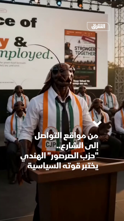 حزب الصرصور الهندي يختبر قوته السياسية