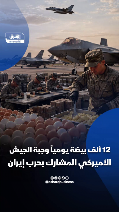 استهلاك الجيش الأميركي للبيض يكشف حجم قواته بالمنطقة