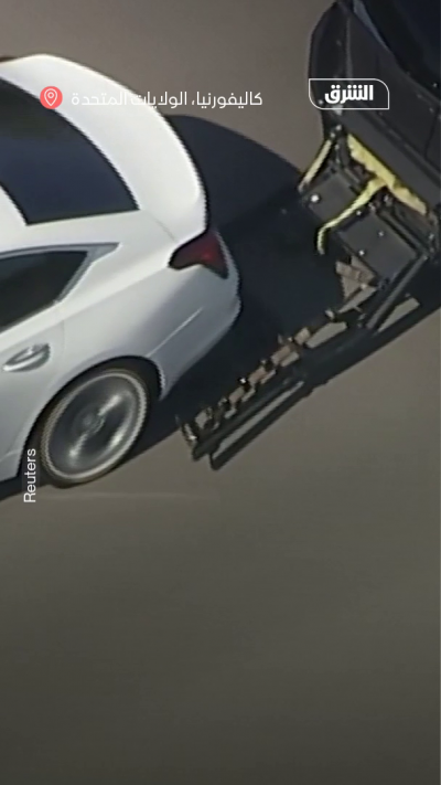 مطاردة تنتهي بحادث عنيف في كاليفورنيا