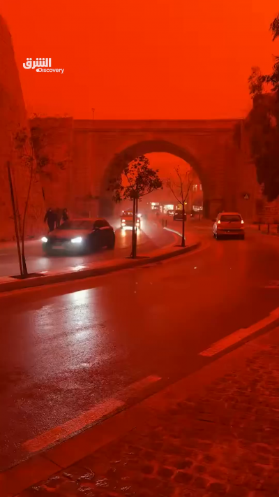 ظاهرة لافتة حوّلت النهار إلى مشهد مائل للبرتقالي، نتيجة...