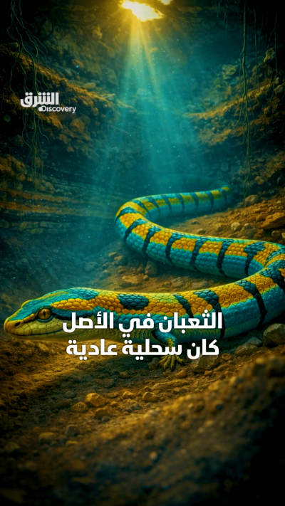 هل كان الثعبان في الأصل سحلية عادية بـ4 أرجل؟