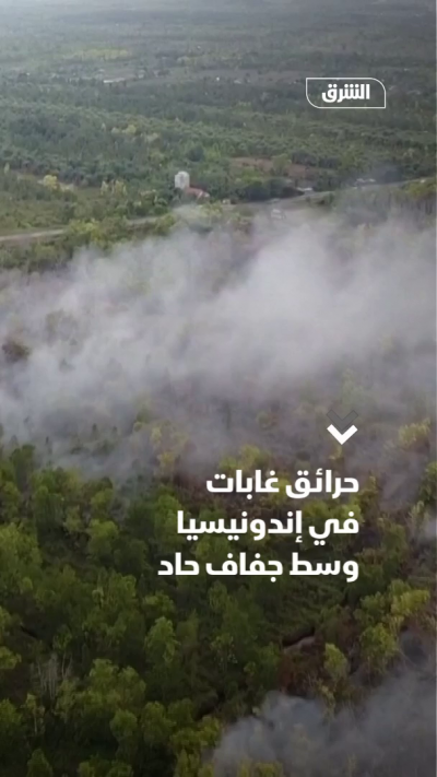 حرائق غابات في إندونيسيا وسط جفاف حاد