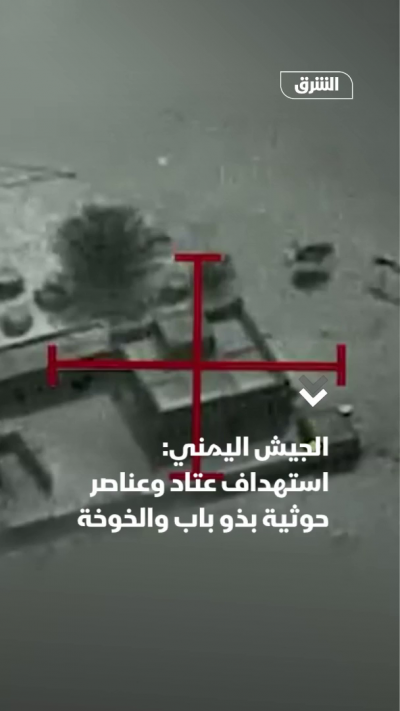الجيش اليمني: استهداف عتاد وعناصر حوثية في ذو باب والخوخة